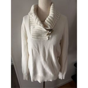 Ralph Lauren off white sweater women’s size xl